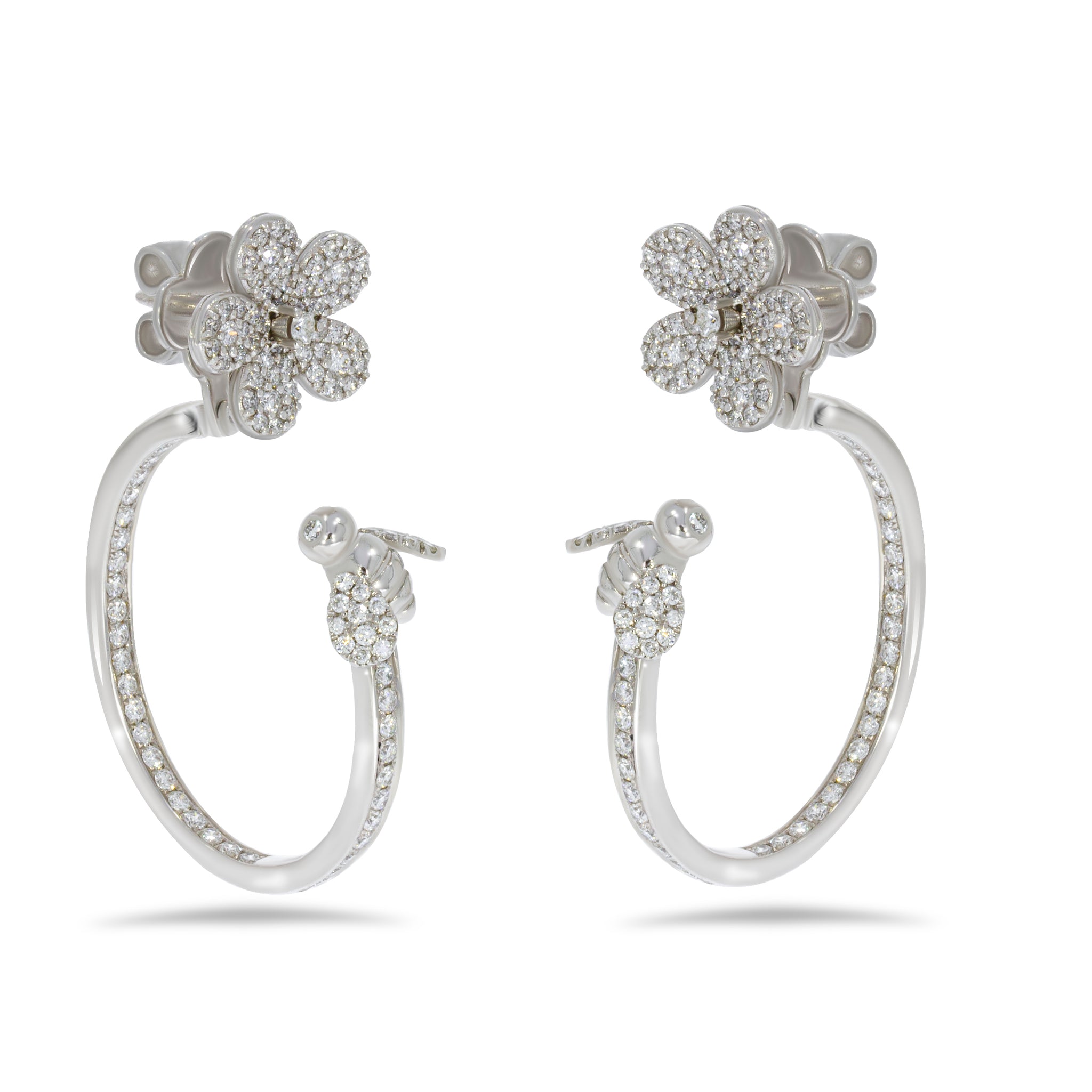 Silver Earrings with Moon Design | Beautiful Designer Dangler - Earrings,  Jewellery - FOLKWAYS